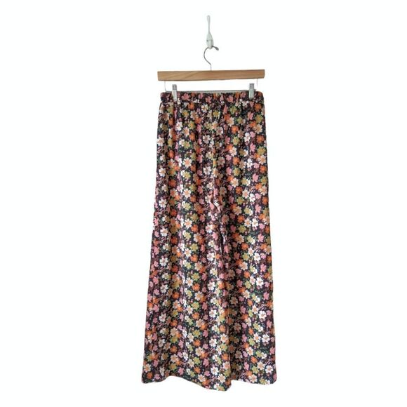 Traffic People High Waist Floral Margot Wide Leg Trousers women's sz S - Picture 5 of 14